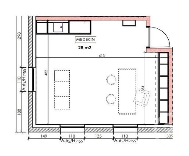 commerce à louer - 28.0 m2 - REMIREMONT - 88 - LORRAINE - Century 21 Monts Et Vallées