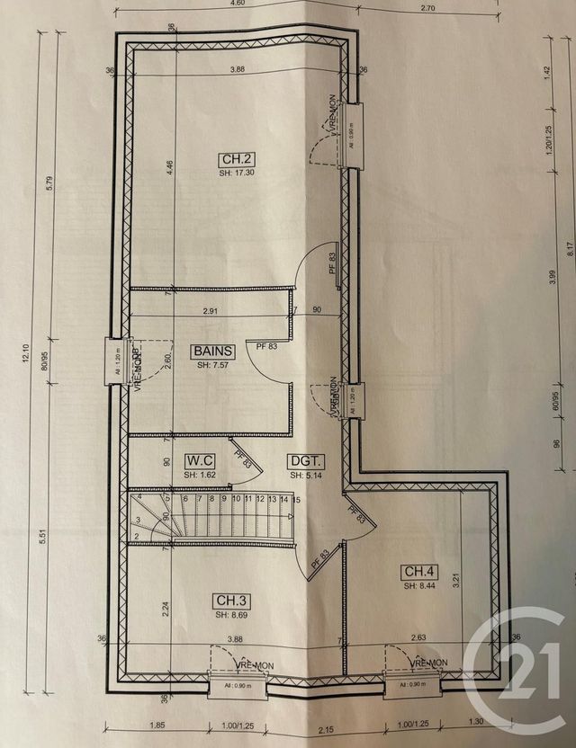 terrain à vendre - 425.0 m2 - GERARDMER - 88 - LORRAINE - Century 21 Monts Et Vallées