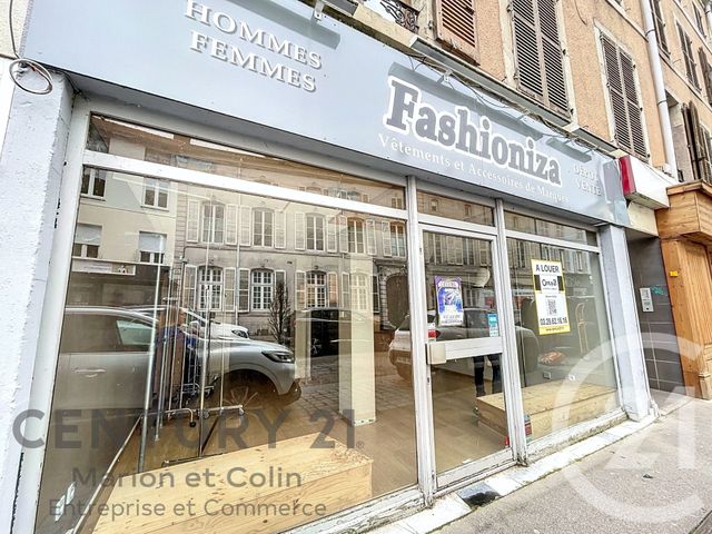 commerce à louer - 60.0 m2 - REMIREMONT - 88 - LORRAINE - Century 21 Monts Et Vallées