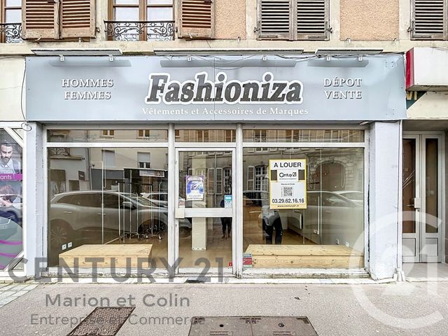 commerce à louer - 60.0 m2 - REMIREMONT - 88 - LORRAINE - Century 21 Monts Et Vallées