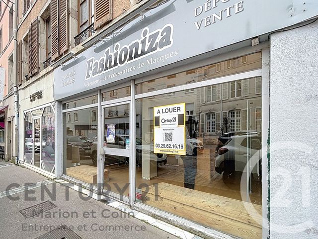 commerce à louer - 60.0 m2 - REMIREMONT - 88 - LORRAINE - Century 21 Monts Et Vallées